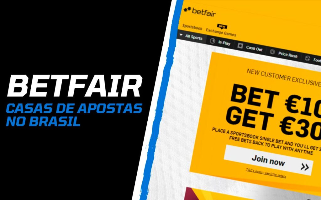Betfair é um site de apostas online